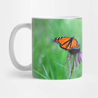 Monarch on a daisy Mug